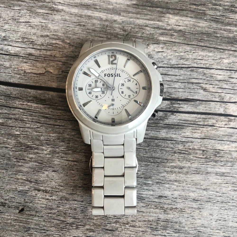Fossil ceramic watch